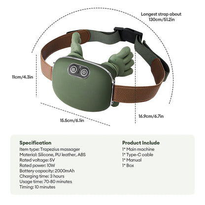 AlignBack™ Smart Neck & Shoulder Massager