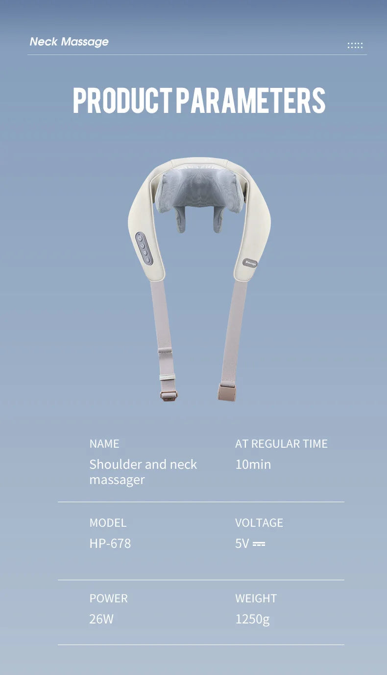 AlignBack™ Wireless Neck & Shoulder Massager