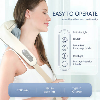 AlignBack™ Wireless Neck & Shoulder Massager
