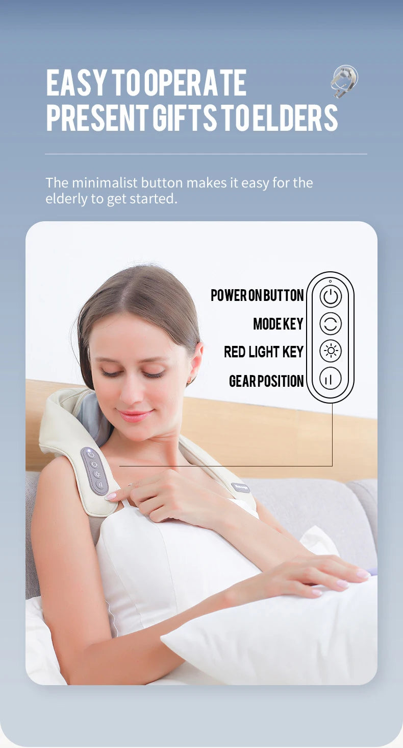 AlignBack™ Wireless Neck & Shoulder Massager