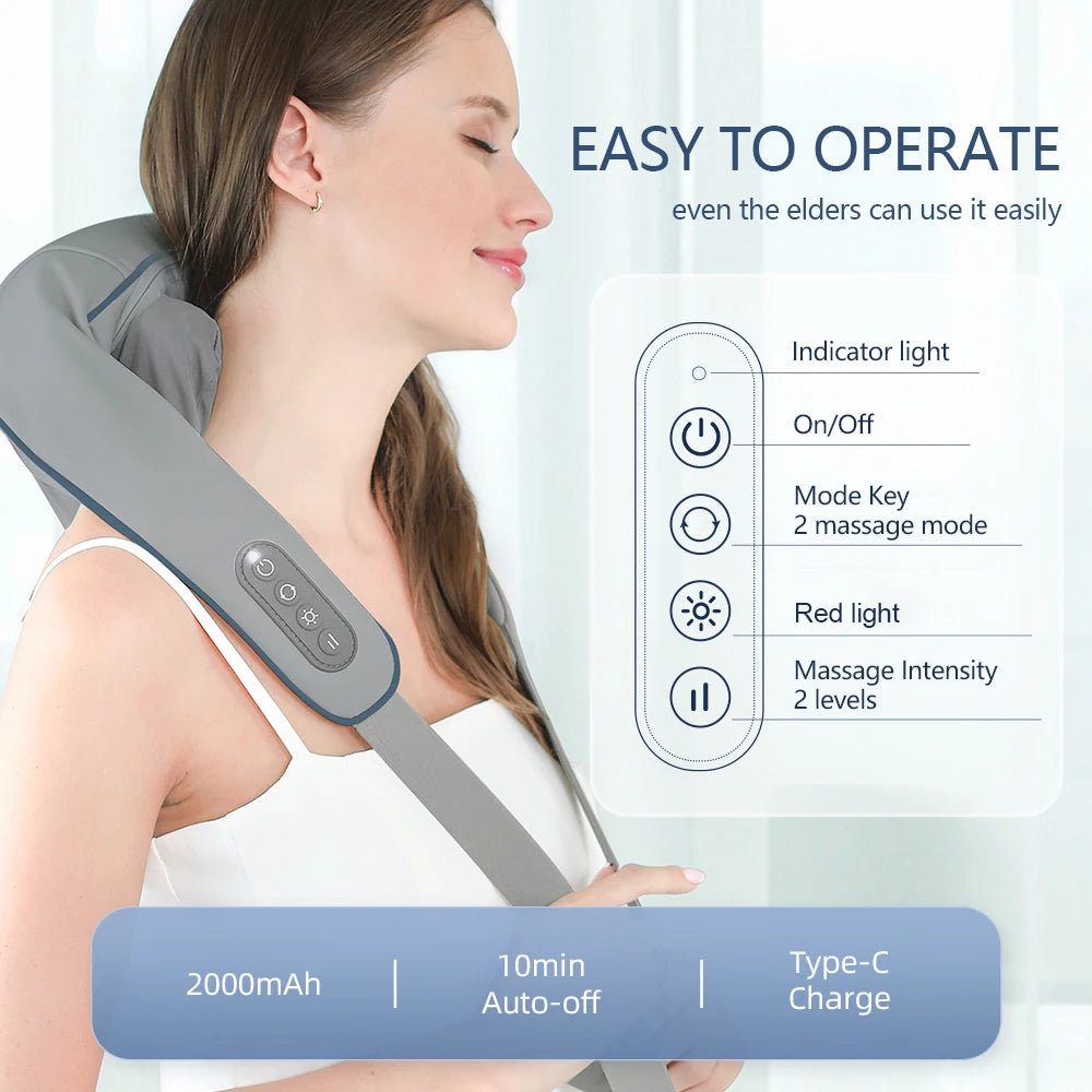 AlignBack™ Wireless Neck & Shoulder Massager