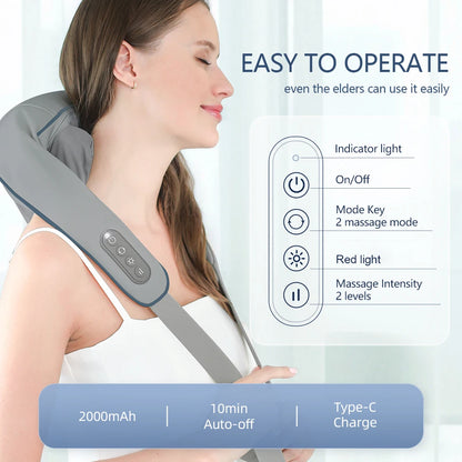 AlignBack™ Wireless Neck & Shoulder Massager
